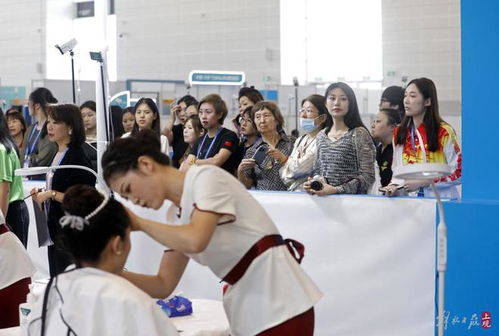 直击天津国赛精彩瞬间 美容 烘焙 健康照护等服务类项目成观赛热门