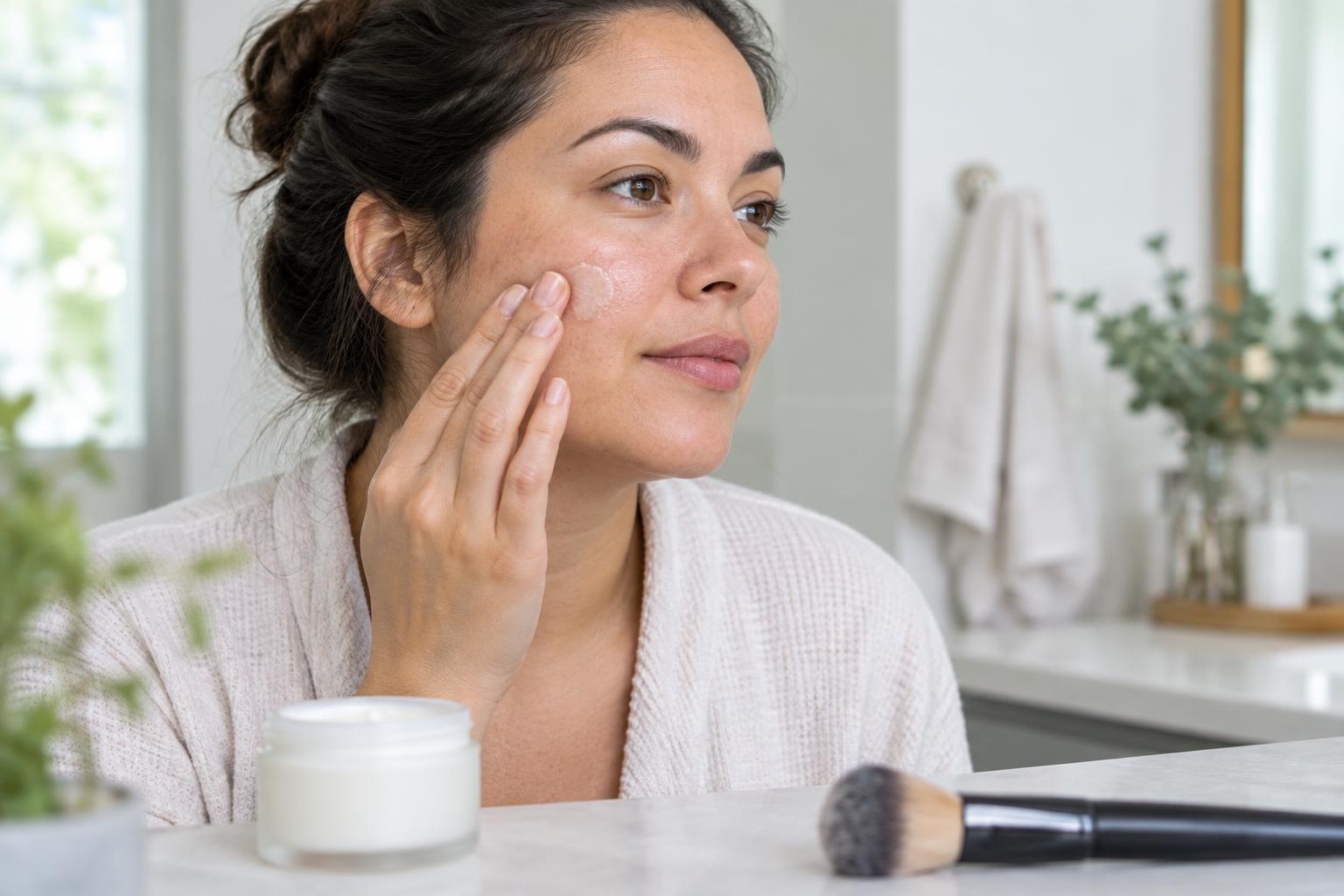 How to Prepare Visibly Dry Areas Before Applying Foundation