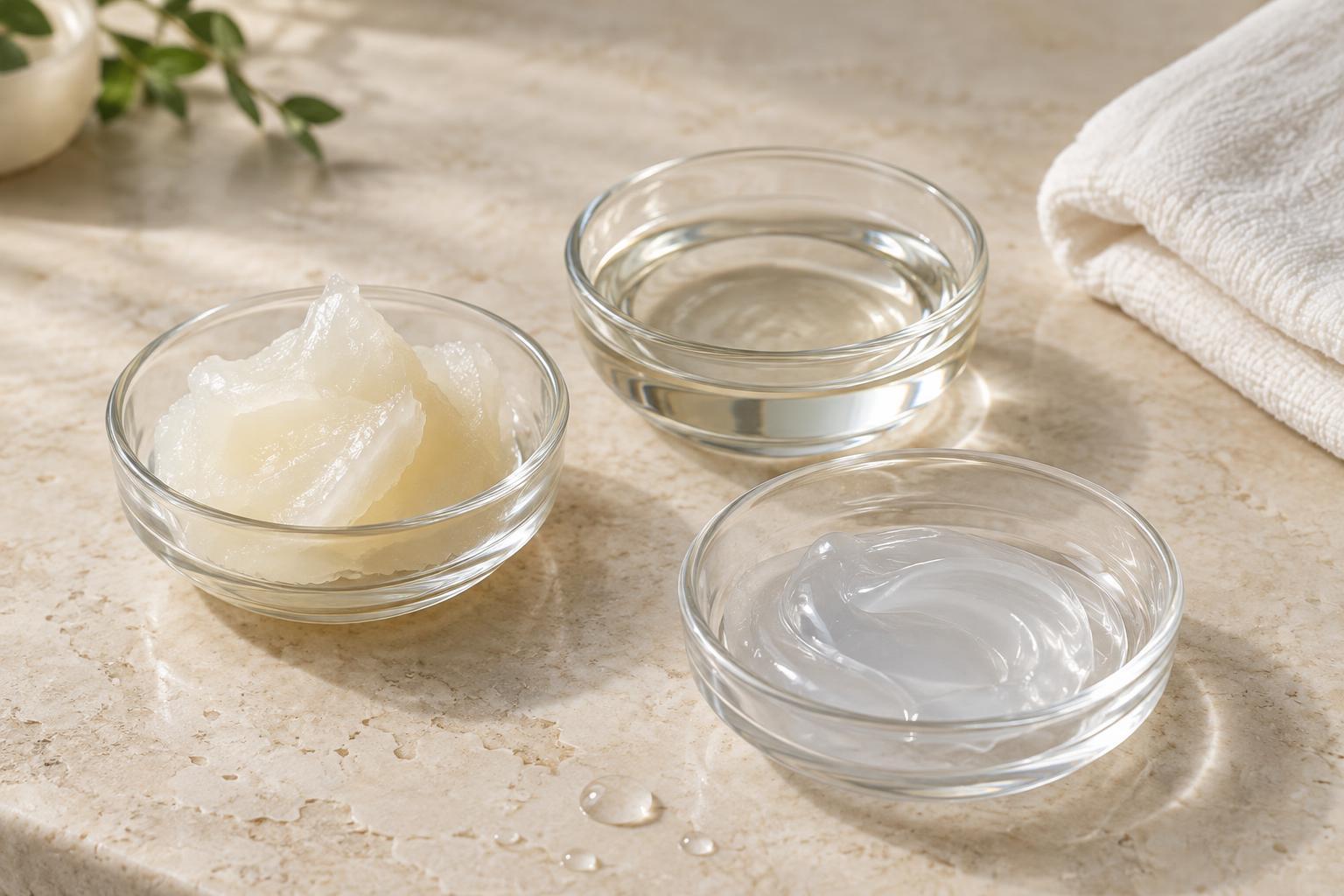 Petrolatum, Mineral Oil and Dimethicone: How These Ingredients Help Hold Moisture In