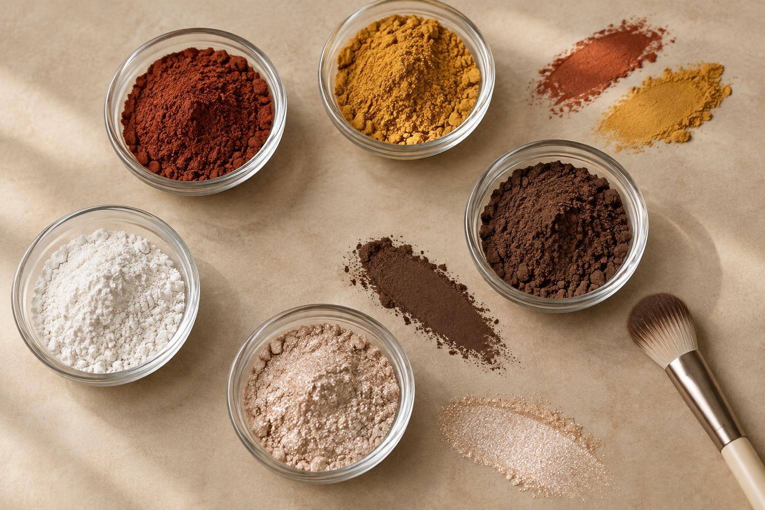 Iron Oxides, Mica and Other Colorants in Makeup: What They Do